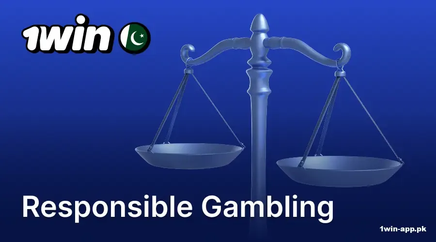 The 1Win website promotes responsible gambling