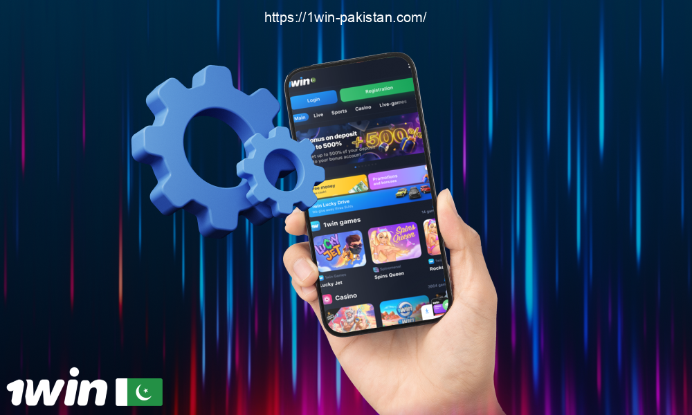 After installing the 1win APK, Pakistanis can start betting and playing casino games