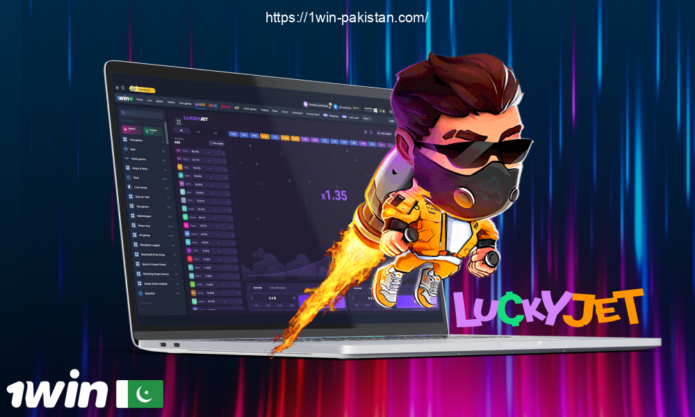 1win Lucky Jet is a unique game available to players in Pakistan, promises exciting gaming entertainment and the possibility of big winnings