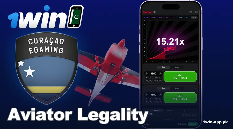Legal Status of 1win App Aviator Pakistan